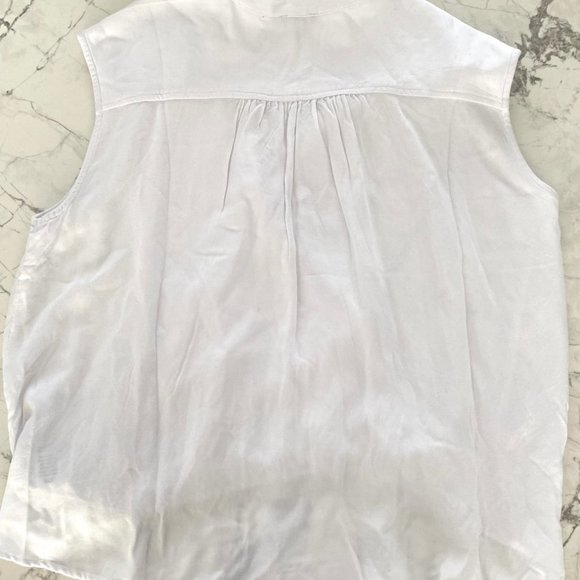 Splendid Surplice Front Crossover  Top White - Picture 6 of 6